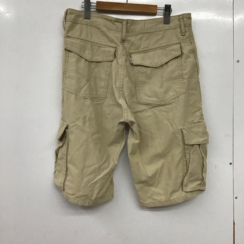 リーバイス Levi s パンツ ショートパンツ ハーフパンツ ショートパンツ カジュアルパンツ 32インチ 無地 ベージュ / ベージュ / beige メンズ USED 古着 中古 10155565