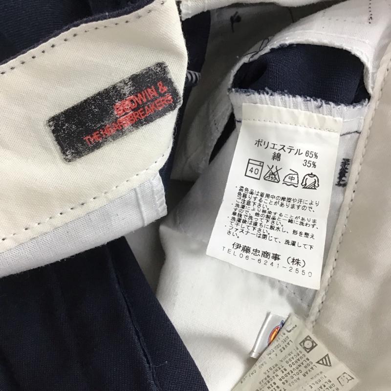 ベドウィン アンド ザ ハートブレイカーズ BEDWIN & THE HEARTBREAKERS パンツ ショートパンツ ショートパンツ ハーフパンツ カジュアルパンツ ディッキーズ 32インチ ロゴ、文字 紺 / ネイビー / navy メンズ USED 古着 中古 10155567
