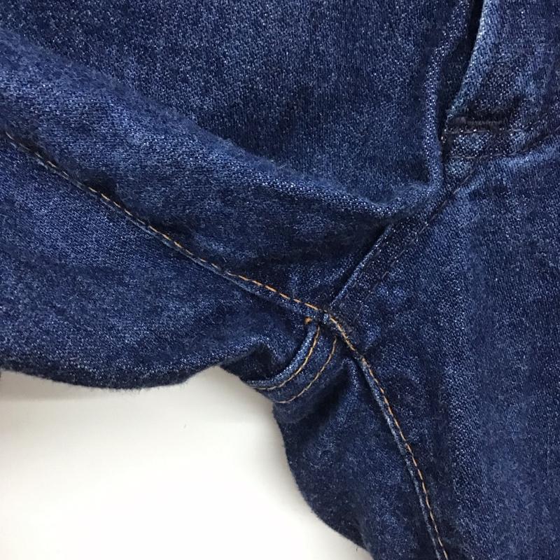 ラングラー Wrangler パンツ デニム、ジーンズ デニムショートパンツ ハーフパンツ カジュアルパンツ ストレッチ 34 無地 インディゴ / インディゴ / Indigo メンズ USED 古着 中古 10155570