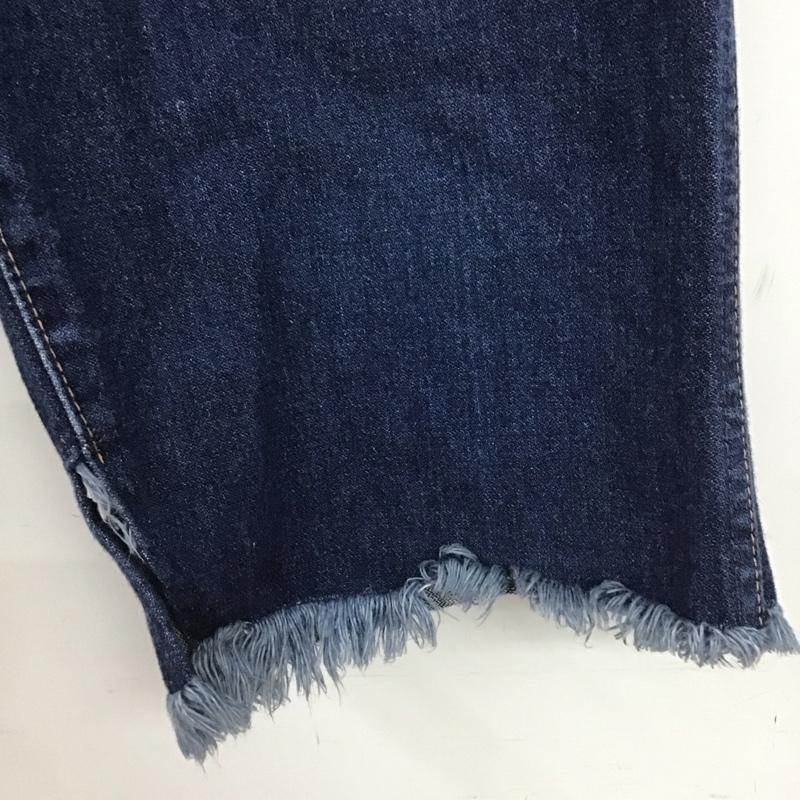 ラングラー Wrangler パンツ デニム、ジーンズ デニムショートパンツ ハーフパンツ カジュアルパンツ ストレッチ 34 無地 インディゴ / インディゴ / Indigo メンズ USED 古着 中古 10155570