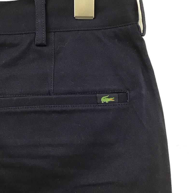 ラコステ LACOSTE パンツ ショートパンツ ショートパンツ ハーフパンツ カジュアルパンツ 38 無地 紺 / ネイビー / navy メンズ USED 古着 中古 10155571
