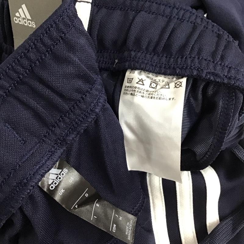 アディダス adidas ウェア ウェア DV2446 ジャージ トラックジャケット トレーニングウェア タグ付き M ロゴ、文字 紺 / ネイビー / navy X 白 / ホワイト / white メンズ USED 古着 中古 10155572