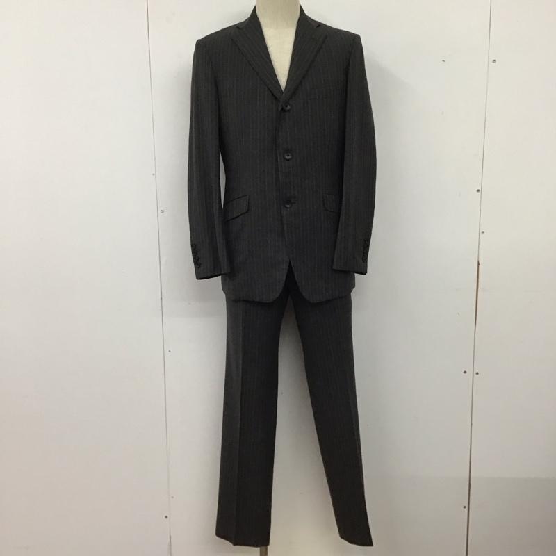 アバハウス ABAHOUSE セットアップ セットアップ 0011070017 ウール ジャケット スラックス スーツ 2 ストライプ ダークグレー / ダークグレー / メンズ USED 古着 中古 10155574
