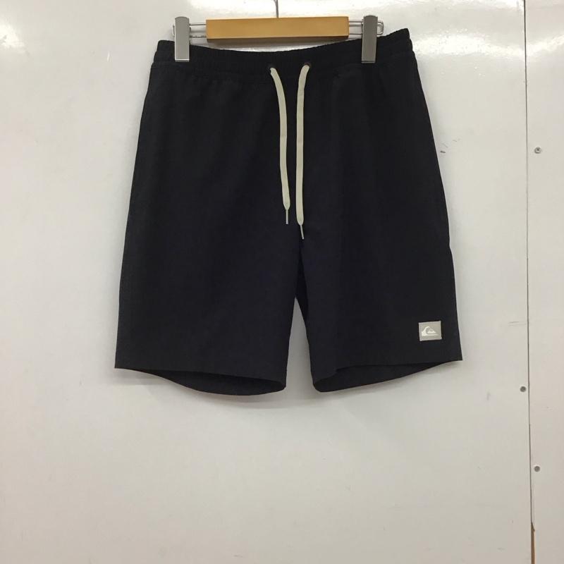 クイックシルバー Quiksilver パンツ ショートパンツ ショートパンツ ハーフパンツ カジュアルパンツ S 無地 紺 / ネイビー / navy メンズ USED 古着 中古 10155575