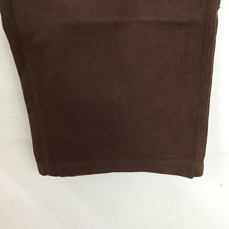 ベンデイビス BEN DAVIS パンツ ショートパンツ 七分丈パンツ ショートパンツ ワイドパンツ 32インチ ロゴ、文字 茶 / ブラウン / brown メンズ USED 古着 中古 10155576