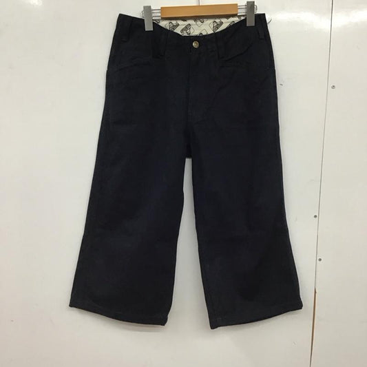 ベンデイビス BEN DAVIS パンツ ワークパンツ、ペインターパンツ 七分丈 ワイドパンツ カジュアルパンツ ワークパンツ 32インチ ロゴ、文字 紺 / ネイビー / navy メンズ USED 古着 中古 10155577