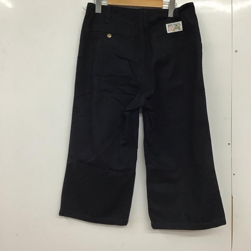 ベンデイビス BEN DAVIS パンツ ワークパンツ、ペインターパンツ 七分丈 ワイドパンツ カジュアルパンツ ワークパンツ 32インチ ロゴ、文字 紺 / ネイビー / navy メンズ USED 古着 中古 10155577