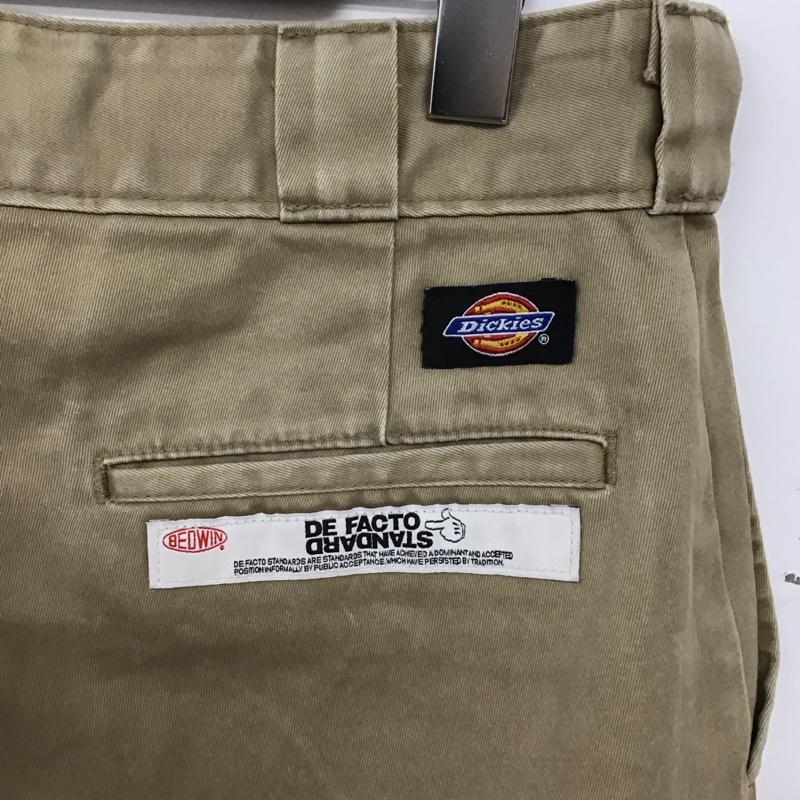 ベドウィン アンド ザ ハートブレイカーズ BEDWIN & THE HEARTBREAKERS パンツ ワークパンツ、ペインターパンツ uxbw18m BEDWINTHEHEARTBREAKERS DICKIES 30インチ ロゴ、文字 ベージュ / ベージュ / beige メンズ USED 古着 中古 10155578