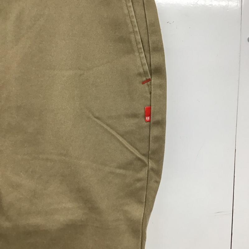 ベドウィン アンド ザ ハートブレイカーズ BEDWIN & THE HEARTBREAKERS パンツ ワークパンツ、ペインターパンツ uxbw18m BEDWINTHEHEARTBREAKERS DICKIES 30インチ ロゴ、文字 ベージュ / ベージュ / beige メンズ USED 古着 中古 10155578