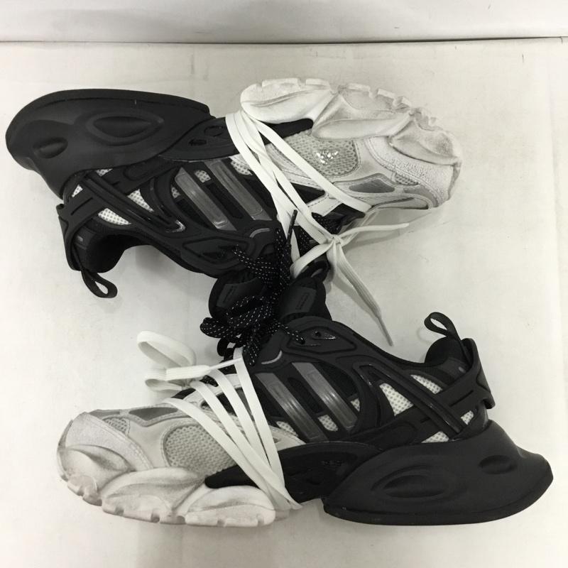 アディダス adidas スニーカー スニーカー JR0861 XLG RUNNER DELUXE 26.5cm 箱有 26.5cm ワンポイント 白 / ホワイト / white X 黒 / ブラック / black メンズ USED 古着 中古 10155579