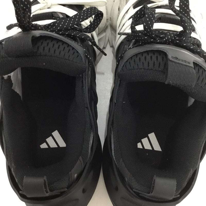 アディダス adidas スニーカー スニーカー JR0861 XLG RUNNER DELUXE 26.5cm 箱有 26.5cm ワンポイント 白 / ホワイト / white X 黒 / ブラック / black メンズ USED 古着 中古 10155579