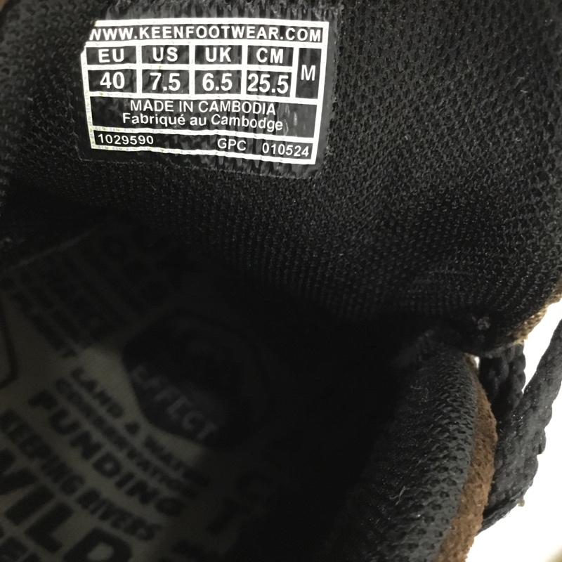 キーン KEEN スニーカー スニーカー 1029590 KS86 25.5cm 箱有 25.5cm ロゴ、文字 茶 / ブラウン / brown X 黒 / ブラック / black メンズ USED 古着 中古 10155581