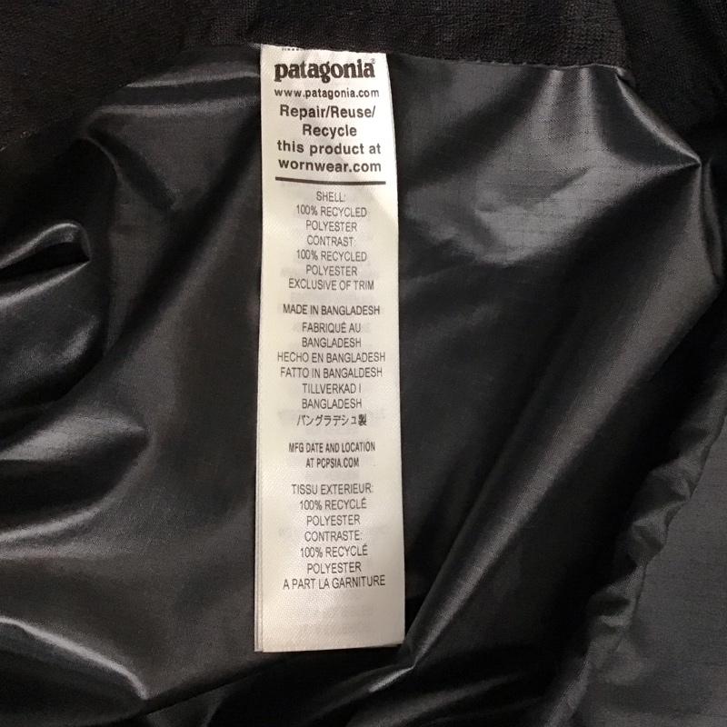 パタゴニア patagonia ジャケット、上着 ジャンパー、ブルゾン 20495sp26 ジップアップジャケット アウター L ロゴ、文字 黒 / ブラック / black メンズ USED 古着 中古 10155585