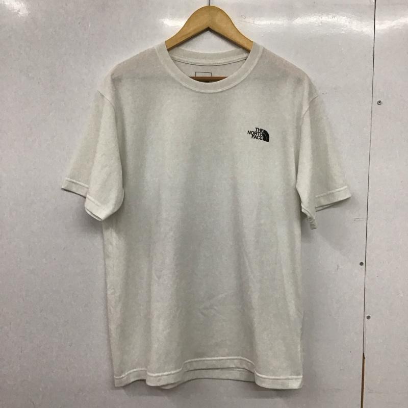 ザノースフェイス THE NORTH FACE Tシャツ 半袖 nt32237 ショートスリーブヌプシティー プリントTシャツ L ロゴ、文字 白 / ホワイト / white メンズ USED 古着 中古 10155589
