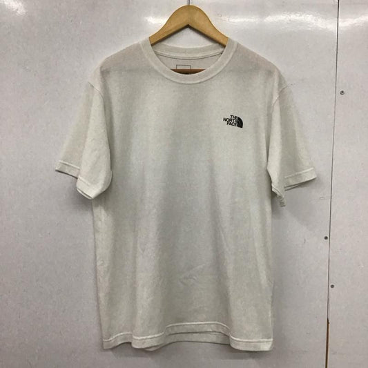 ザノースフェイス THE NORTH FACE Tシャツ 半袖 nt32237 ショートスリーブヌプシティー プリントTシャツ L ロゴ、文字 白 / ホワイト / white メンズ USED 古着 中古 10155589