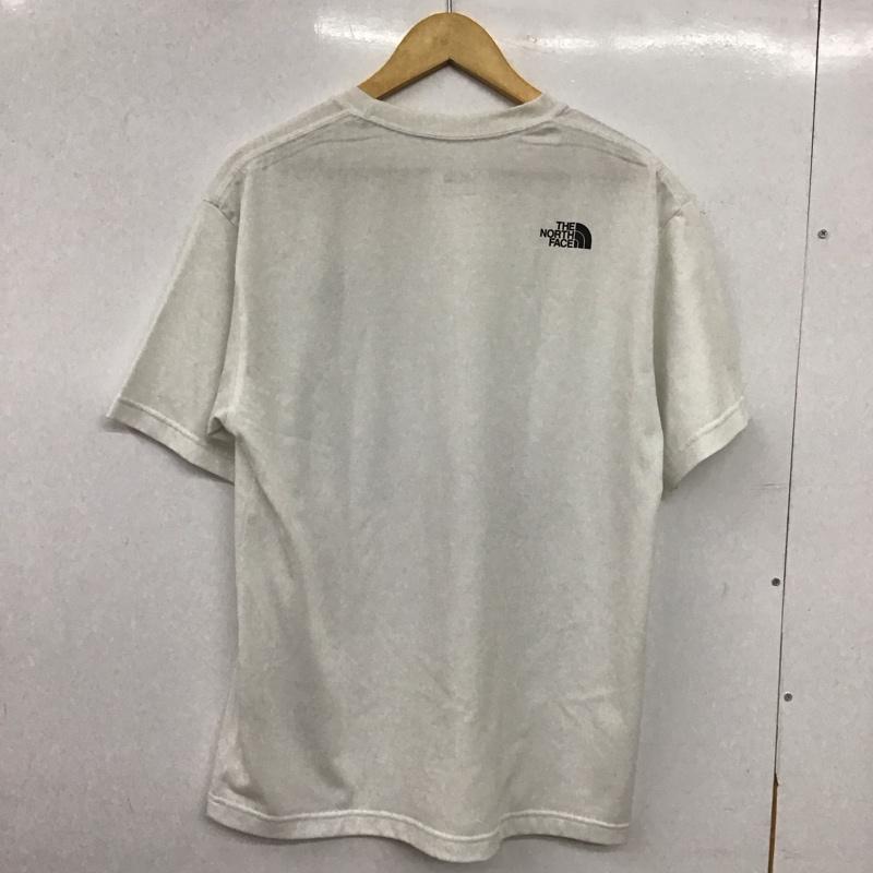 ザノースフェイス THE NORTH FACE Tシャツ 半袖 nt32237 ショートスリーブヌプシティー プリントTシャツ L ロゴ、文字 白 / ホワイト / white メンズ USED 古着 中古 10155589