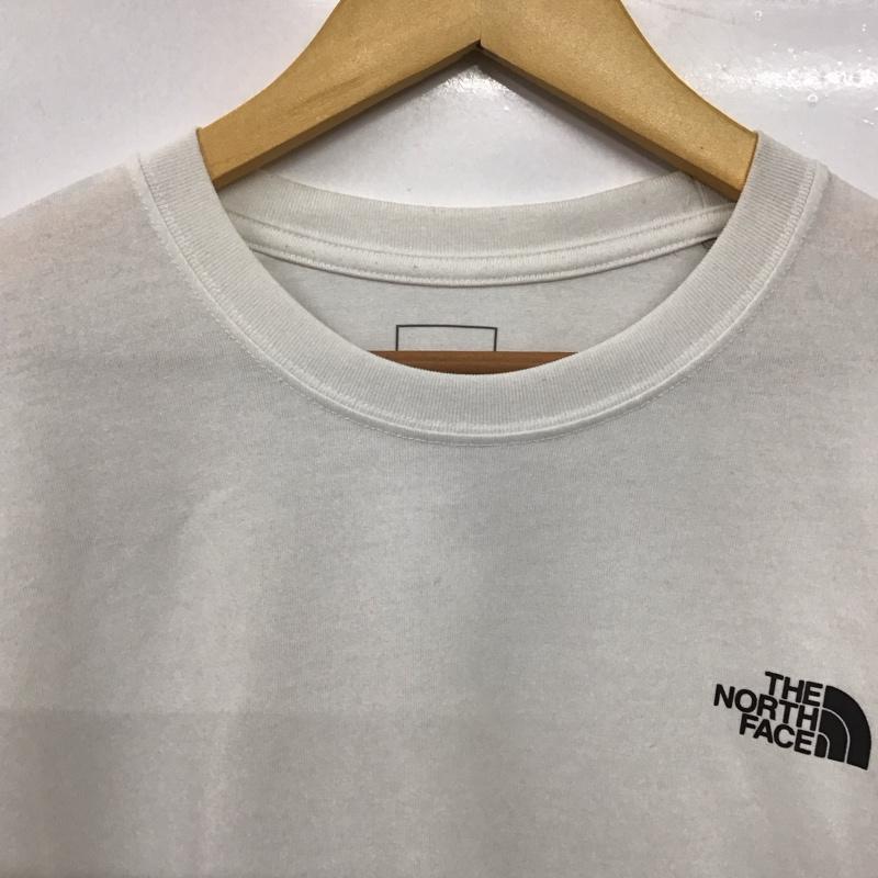 ザノースフェイス THE NORTH FACE Tシャツ 半袖 nt32237 ショートスリーブヌプシティー プリントTシャツ L ロゴ、文字 白 / ホワイト / white メンズ USED 古着 中古 10155589
