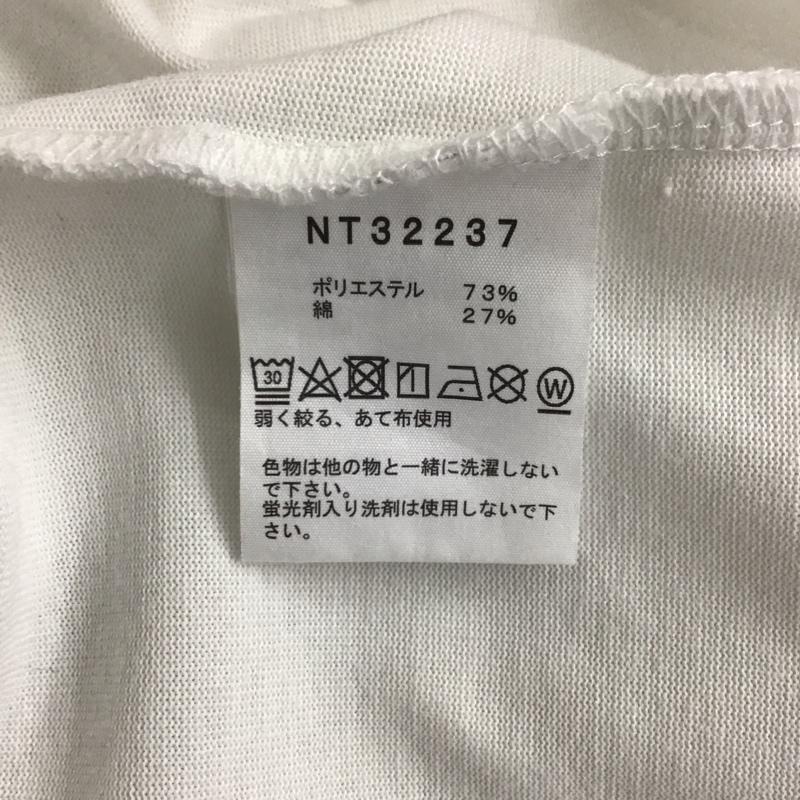 ザノースフェイス THE NORTH FACE Tシャツ 半袖 nt32237 ショートスリーブヌプシティー プリントTシャツ L ロゴ、文字 白 / ホワイト / white メンズ USED 古着 中古 10155589