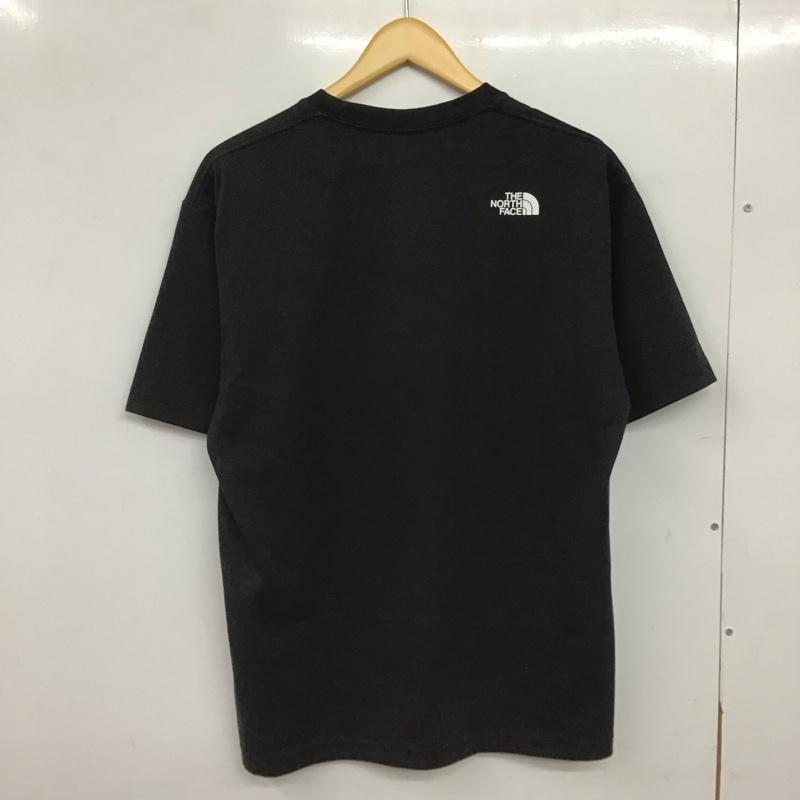 ザノースフェイス THE NORTH FACE Tシャツ 半袖 nt32237 ショートスリーブヌプシティー プリントTシャツ L ロゴ、文字 黒 / ブラック / black メンズ USED 古着 中古 10155590