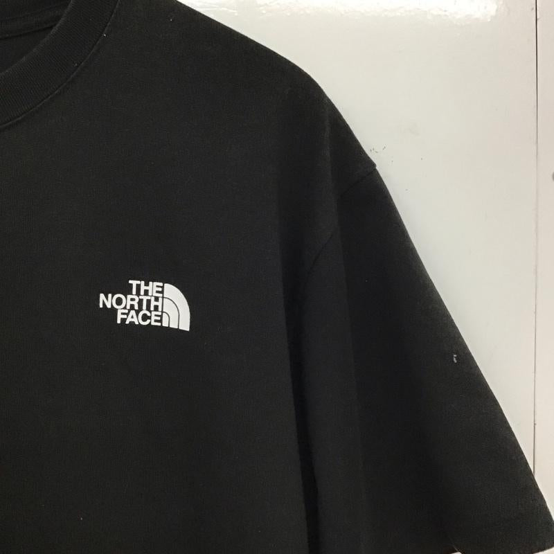 ザノースフェイス THE NORTH FACE Tシャツ 半袖 nt32237 ショートスリーブヌプシティー プリントTシャツ L ロゴ、文字 黒 / ブラック / black メンズ USED 古着 中古 10155590
