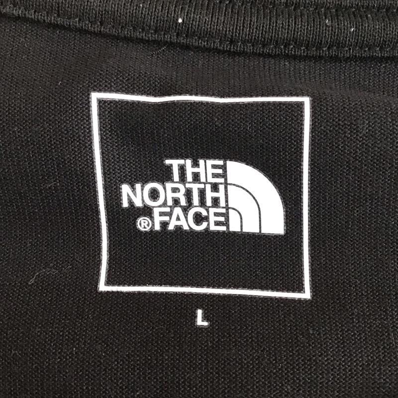 ザノースフェイス THE NORTH FACE Tシャツ 半袖 nt32237 ショートスリーブヌプシティー プリントTシャツ L ロゴ、文字 黒 / ブラック / black メンズ USED 古着 中古 10155590