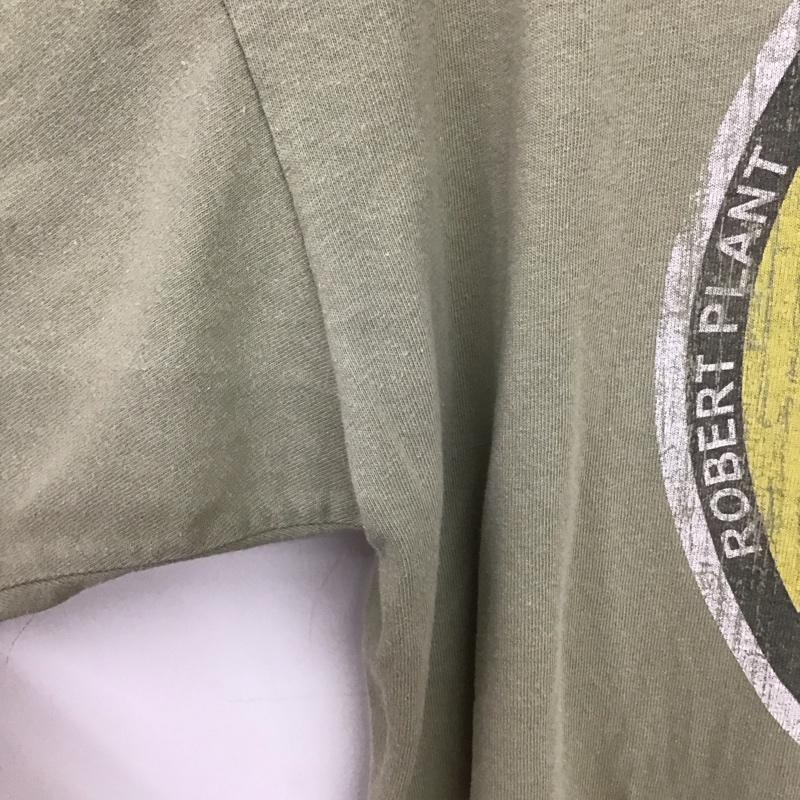 古着 USED Tシャツ 半袖 半袖カットソー プリントTシャツ クルーネックカットソー バンドTシャツ L プリント カーキ / カーキ / khaki メンズ USED 古着 中古 10155593