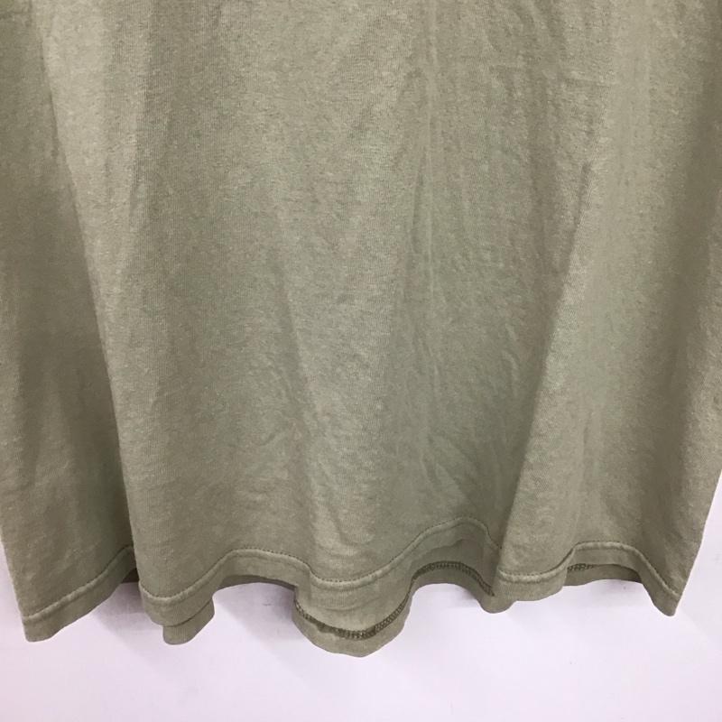 古着 USED Tシャツ 半袖 半袖カットソー プリントTシャツ クルーネックカットソー バンドTシャツ L プリント カーキ / カーキ / khaki メンズ USED 古着 中古 10155593