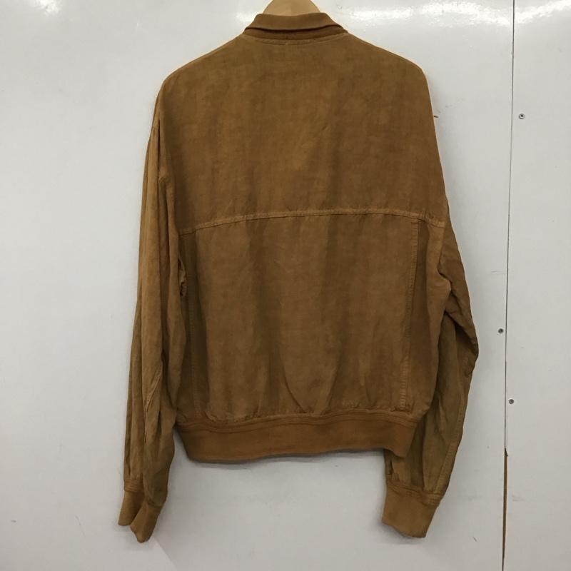 古着 USED ジャケット、上着 ジャンパー、ブルゾン フロントボタンジャケット スタンドカラージャケット アウター 無地 ベージュ / ベージュ / beige メンズ USED 古着 中古 10155595