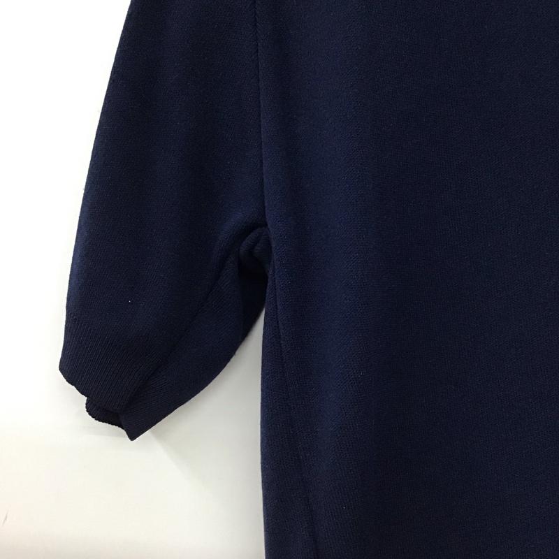 古着 USED ポロシャツ 半袖 半袖ポロシャツ カラーシャツ 半袖カットソー M 無地 紺 / ネイビー / navy メンズ USED 古着 中古 10155596