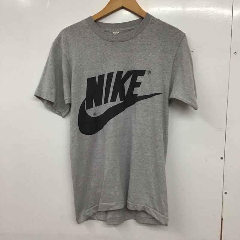スクリーンスターズ SCREEN STARS Tシャツ 半袖 半袖カットソー プリントTシャツ クルーネックカットソー S ロゴ、文字 灰 / グレー / gray メンズ USED 古着 中古 10155598