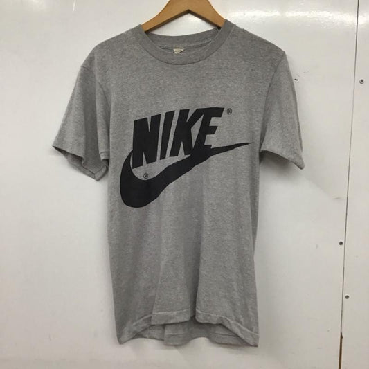 スクリーンスターズ SCREEN STARS Tシャツ 半袖 半袖カットソー プリントTシャツ クルーネックカットソー S ロゴ、文字 灰 / グレー / gray メンズ USED 古着 中古 10155598