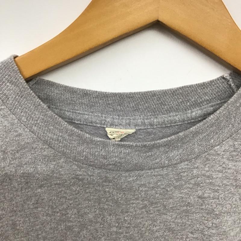スクリーンスターズ SCREEN STARS Tシャツ 半袖 半袖カットソー プリントTシャツ クルーネックカットソー S ロゴ、文字 灰 / グレー / gray メンズ USED 古着 中古 10155598