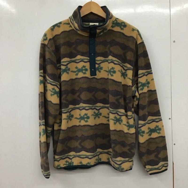 エルエルビーン L.L.Bean ジャケット、上着 ジャンパー、ブルゾン フリースジャケット プルオーバージャケット アウター プリント マルチカラー / マルチカラー / multicolor メンズ USED 古着 中古 10155600