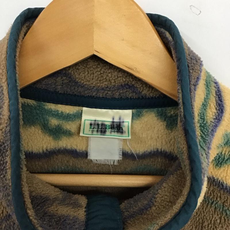 エルエルビーン L.L.Bean ジャケット、上着 ジャンパー、ブルゾン フリースジャケット プルオーバージャケット アウター プリント マルチカラー / マルチカラー / multicolor メンズ USED 古着 中古 10155600