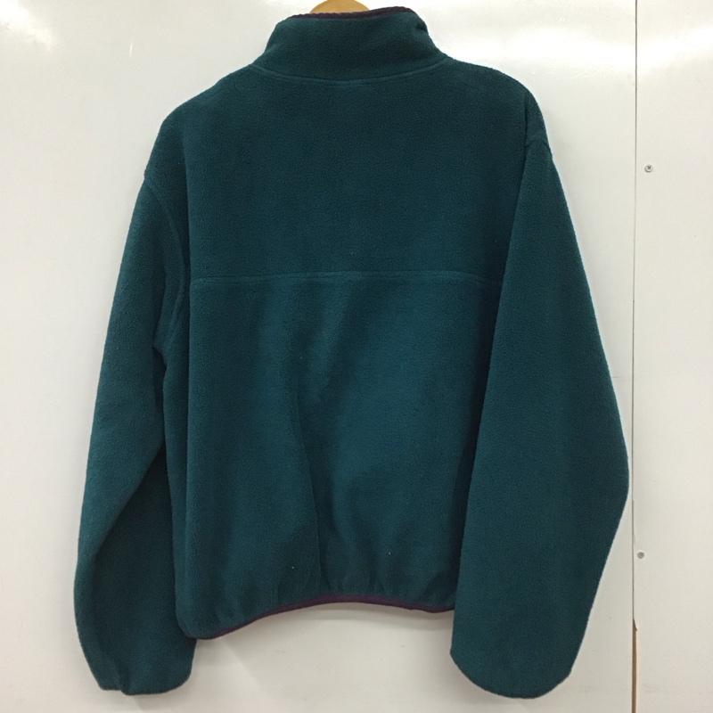 エルエルビーン L.L.Bean ジャケット、上着 ジャンパー、ブルゾン プルオーバージャケット スタンドネック M ロゴ、文字 緑 / グリーン / green メンズ USED 古着 中古 10155601