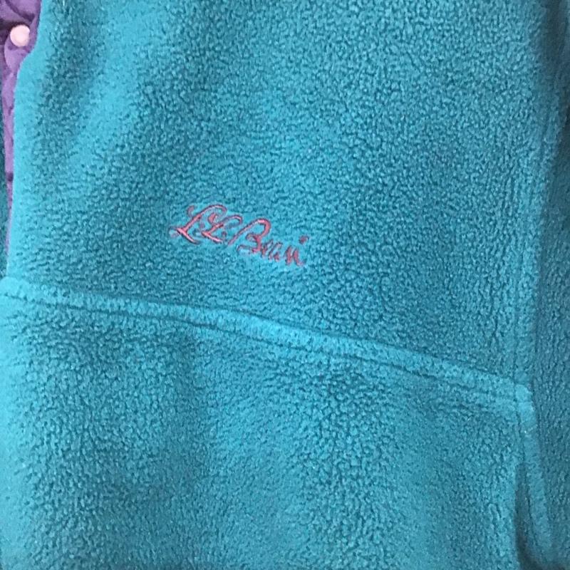 エルエルビーン L.L.Bean ジャケット、上着 ジャンパー、ブルゾン プルオーバージャケット スタンドネック M ロゴ、文字 緑 / グリーン / green メンズ USED 古着 中古 10155601
