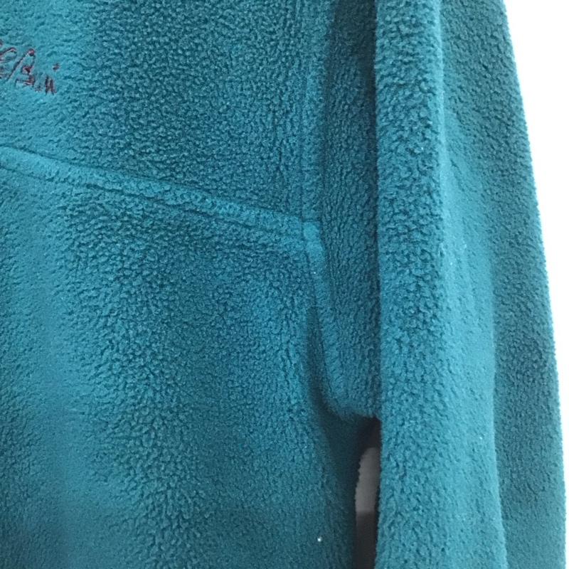 エルエルビーン L.L.Bean ジャケット、上着 ジャンパー、ブルゾン プルオーバージャケット スタンドネック M ロゴ、文字 緑 / グリーン / green メンズ USED 古着 中古 10155601