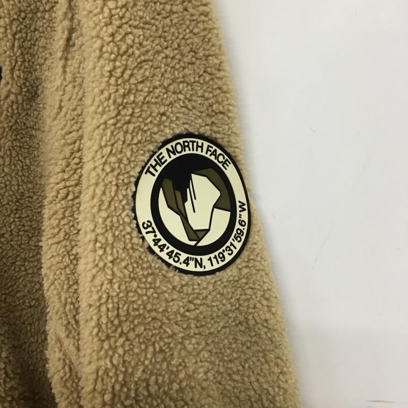 ザノースフェイス THE NORTH FACE ジャケット、上着 ジャンパー、ブルゾン ジップアップジャケット ボアジャケット アウター M ロゴ、文字 ベージュ / ベージュ / beige メンズ USED 古着 中古 10155603