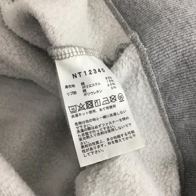 ザノースフェイス THE NORTH FACE パーカー 長袖 nt12340 RearviewFullZipHoodie ジップアップパーカー L ロゴ、文字 灰 / グレー / gray メンズ USED 古着 中古 10155605