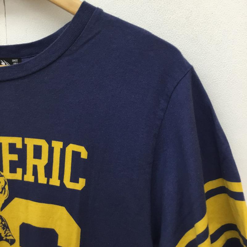 ヒステリックグラマー HYSTERIC GLAMOUR Tシャツ 半袖 HYSTERIC GLAMOUR HYS 76 Tシャツ 02202CT10 M プリント 紺 / ネイビー / navy メンズ USED 古着 中古 10155610
