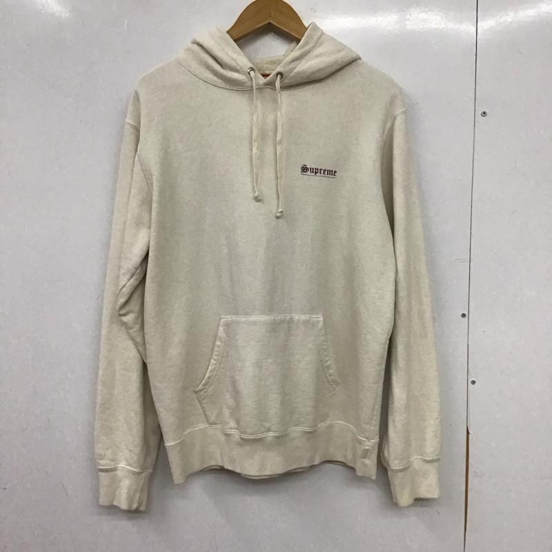 シュプリーム Supreme パーカー 長袖 2020SS MaryHoodedSweatshirt パーカー M ロゴ、文字 アイボリー / アイボリー / メンズ USED 古着 中古 10155611