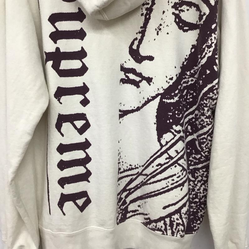 シュプリーム Supreme パーカー 長袖 2020SS MaryHoodedSweatshirt パーカー M ロゴ、文字 アイボリー / アイボリー / メンズ USED 古着 中古 10155611