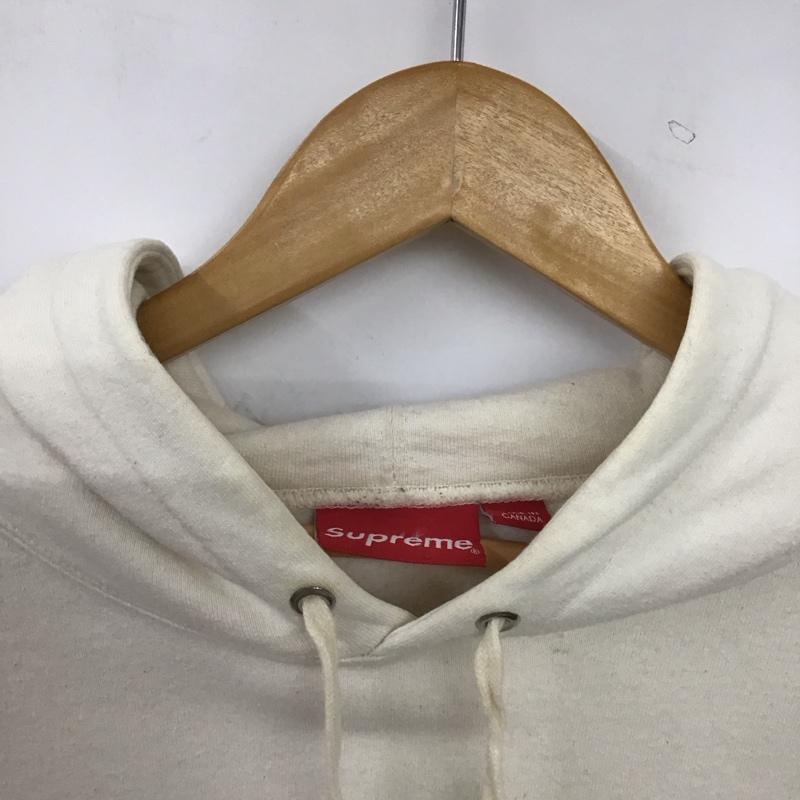 シュプリーム Supreme パーカー 長袖 2020SS MaryHoodedSweatshirt パーカー M ロゴ、文字 アイボリー / アイボリー / メンズ USED 古着 中古 10155611