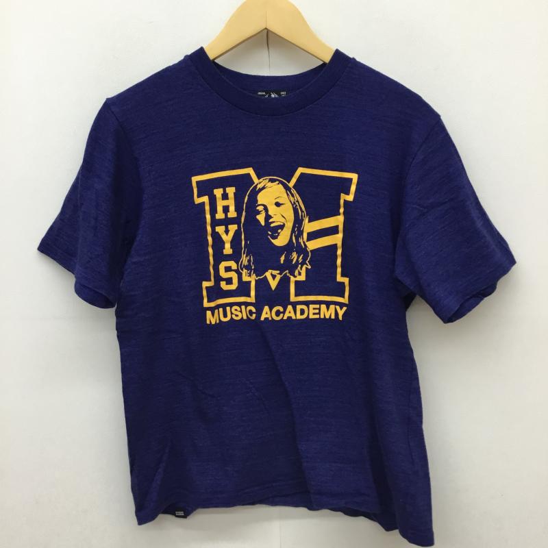 ヒステリックグラマー HYSTERIC GLAMOUR Tシャツ 半袖 HYSTERIC GLAMOUR MUSIC ACADEMY Tシャツ ネイビー M プリント 紺 / ネイビー / navy メンズ USED 古着 中古 10155612