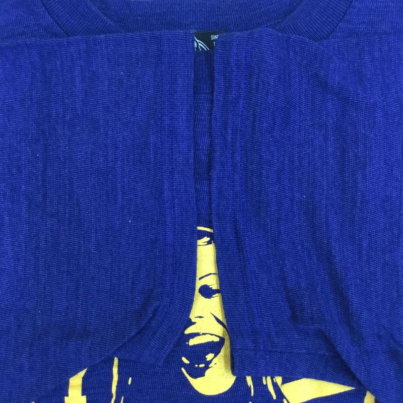 ヒステリックグラマー HYSTERIC GLAMOUR Tシャツ 半袖 HYSTERIC GLAMOUR MUSIC ACADEMY Tシャツ ネイビー M プリント 紺 / ネイビー / navy メンズ USED 古着 中古 10155612