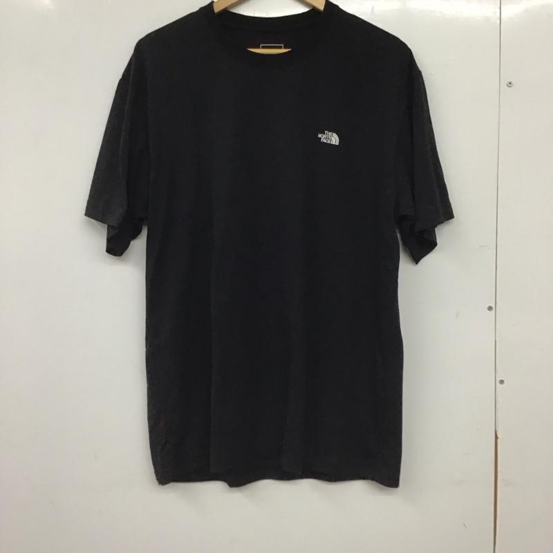 ザノースフェイス THE NORTH FACE Tシャツ 半袖 nt32536 半袖カットソー プリントTシャツ L ロゴ、文字 黒 / ブラック / black メンズ USED 古着 中古 10155614