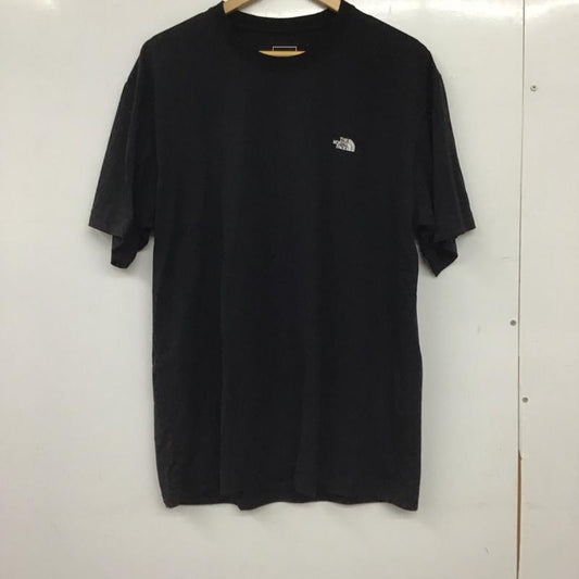 ザノースフェイス THE NORTH FACE Tシャツ 半袖 nt32536 半袖カットソー プリントTシャツ L ロゴ、文字 黒 / ブラック / black メンズ USED 古着 中古 10155614