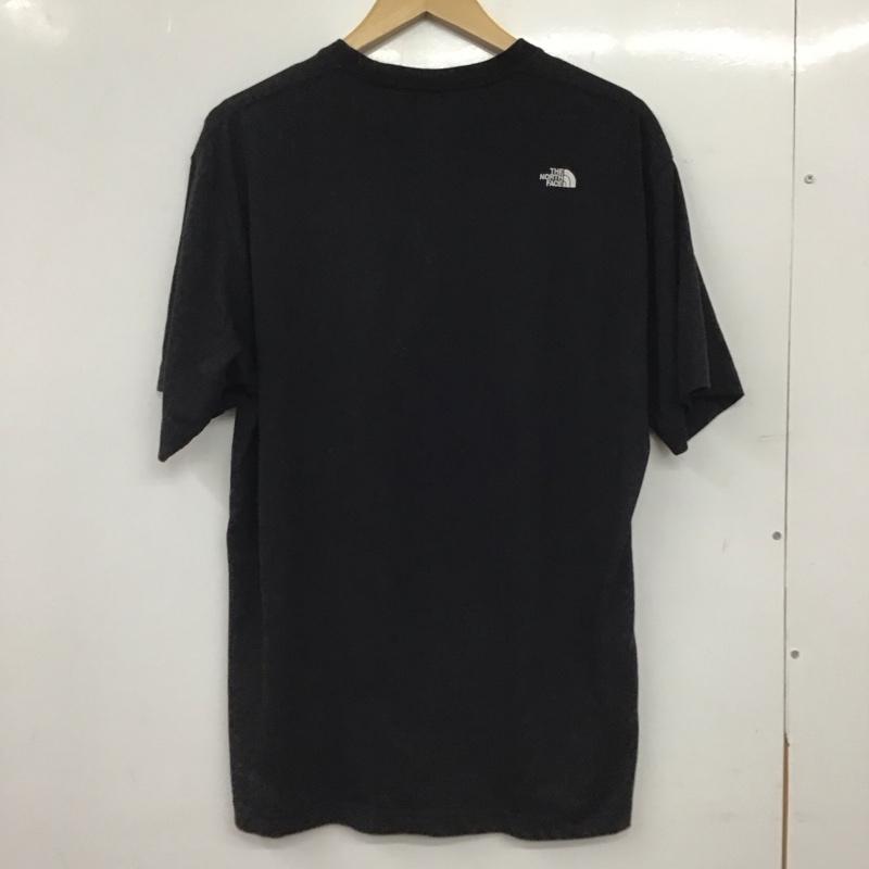 ザノースフェイス THE NORTH FACE Tシャツ 半袖 nt32536 半袖カットソー プリントTシャツ L ロゴ、文字 黒 / ブラック / black メンズ USED 古着 中古 10155614