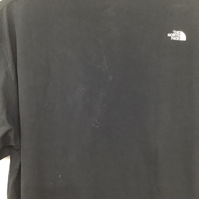 ザノースフェイス THE NORTH FACE Tシャツ 半袖 nt32536 半袖カットソー プリントTシャツ L ロゴ、文字 黒 / ブラック / black メンズ USED 古着 中古 10155614