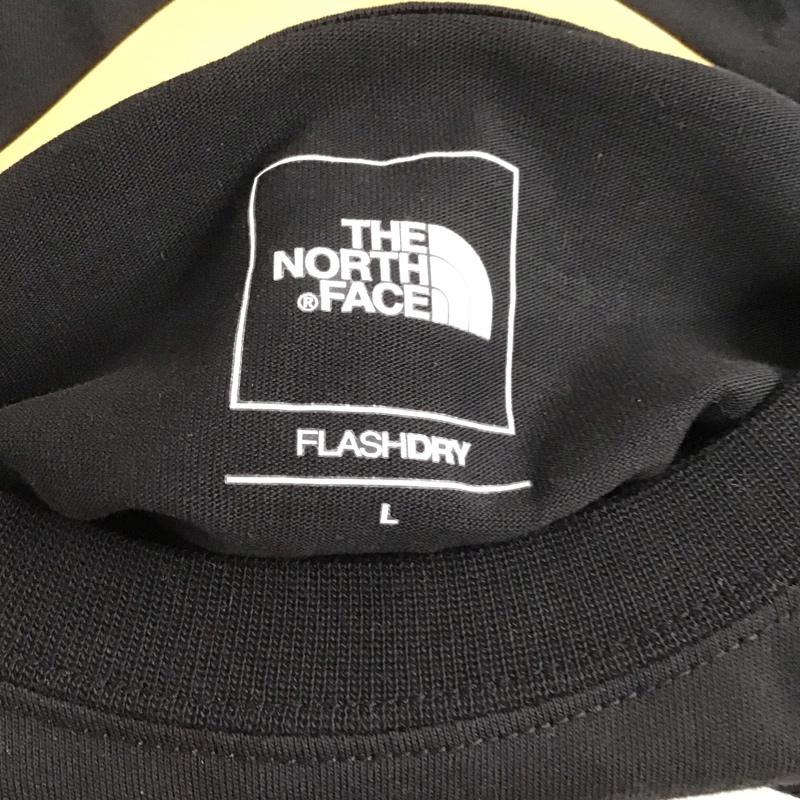 ザノースフェイス THE NORTH FACE Tシャツ 半袖 nt32536 半袖カットソー プリントTシャツ L ロゴ、文字 黒 / ブラック / black メンズ USED 古着 中古 10155614